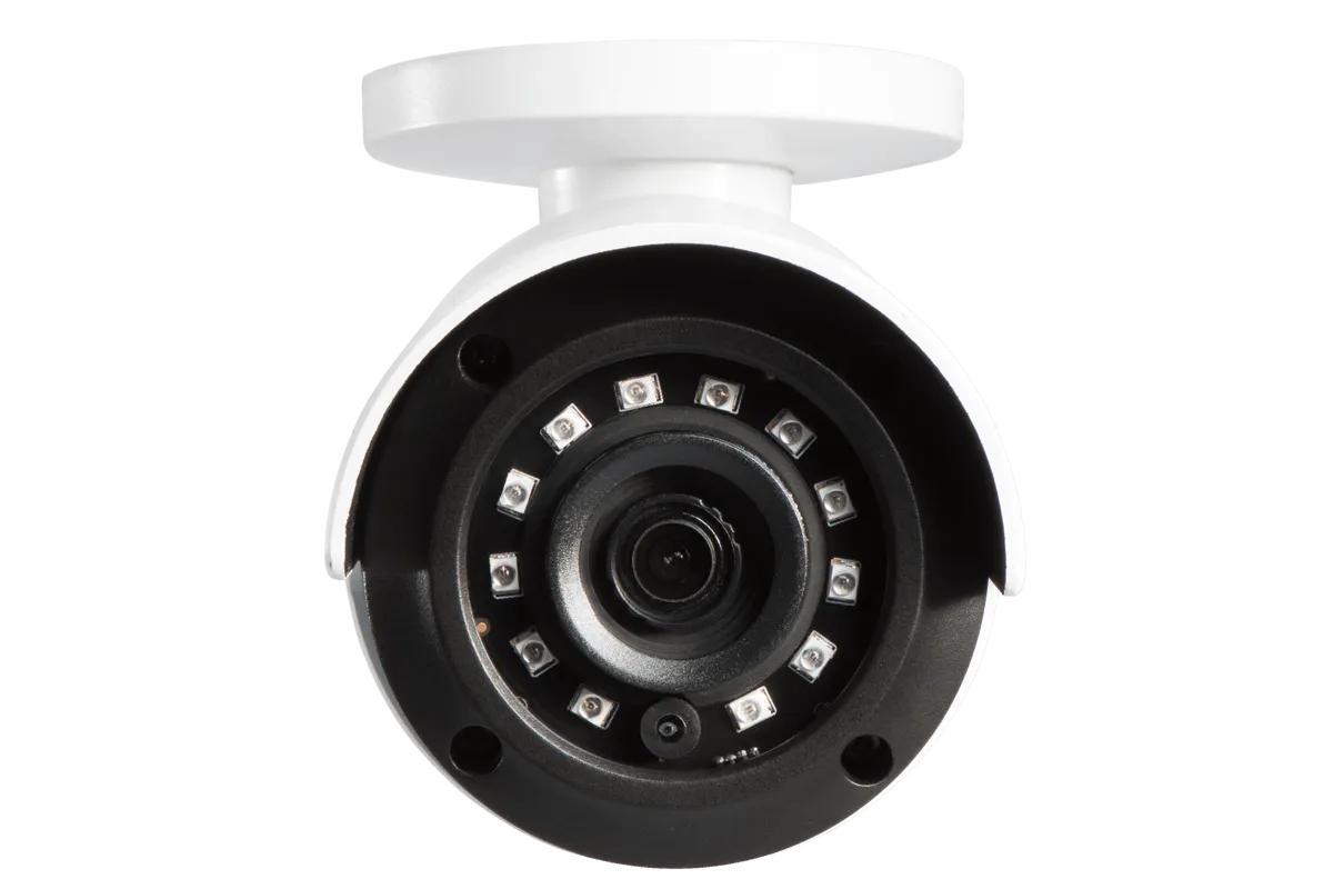 1080p HD 16-Channel Security System with Twelve 1080p HD Weatherproof Bullet Security Camera, Advanced Motion Detection and Smart Home Voice Control