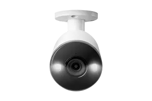 16-Channel 4K Fusion System with 4 Bullet and 4 Dome Smart Deterrence IP Cameras