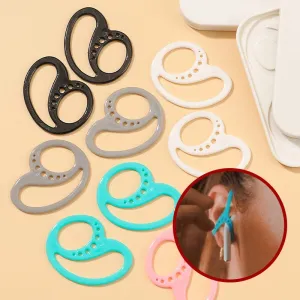 2pcs Bluetooth earphone sefty look material silicon ( Random Colour )