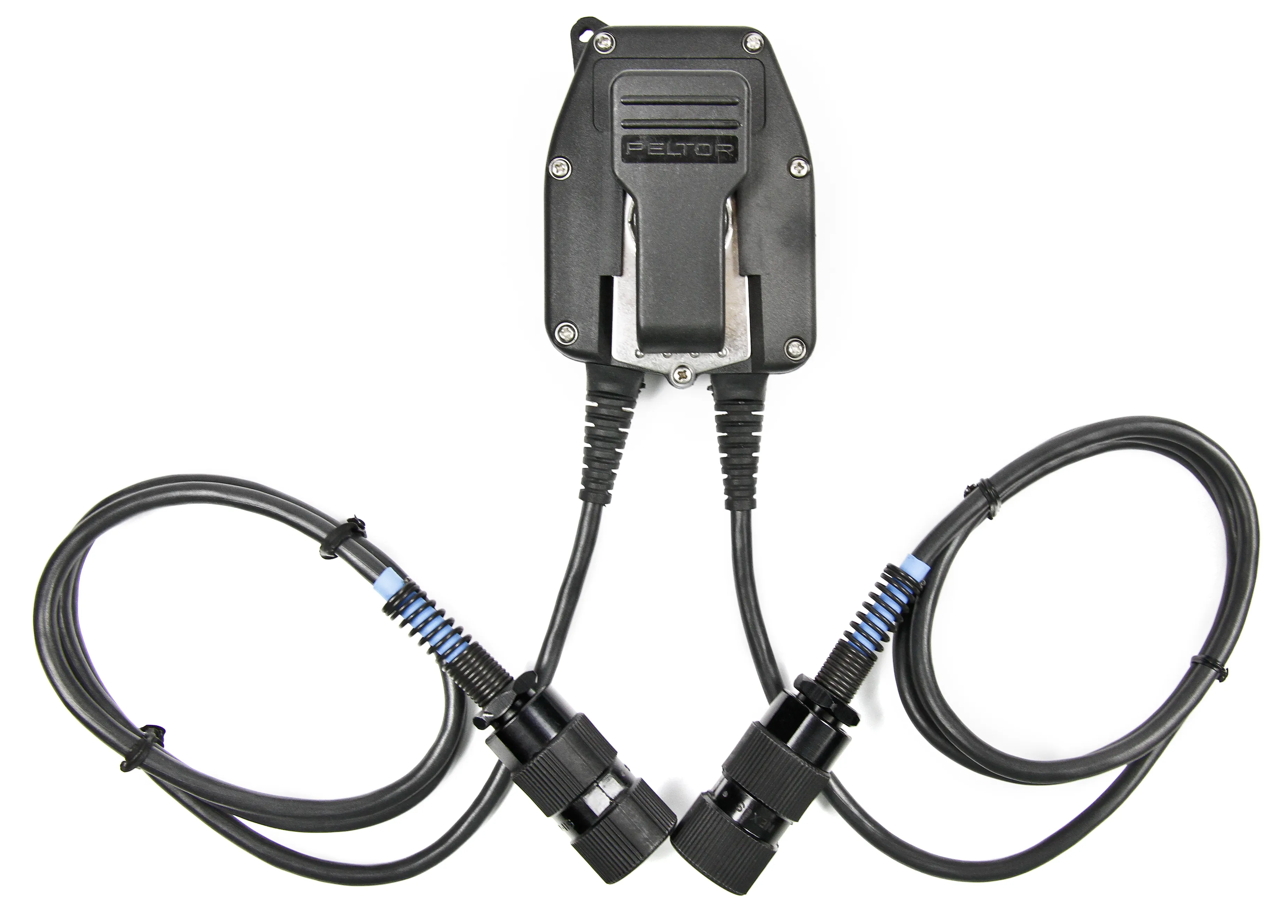 3M PELTOR Dual Push-To-Talk Adapter for Radios with MIL-C-55116 Connector