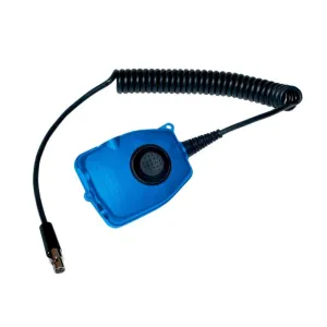 3M Peltor  FL5602-50 External PTT for WS LiteCom Pro III IS Headset Blue 1 Each