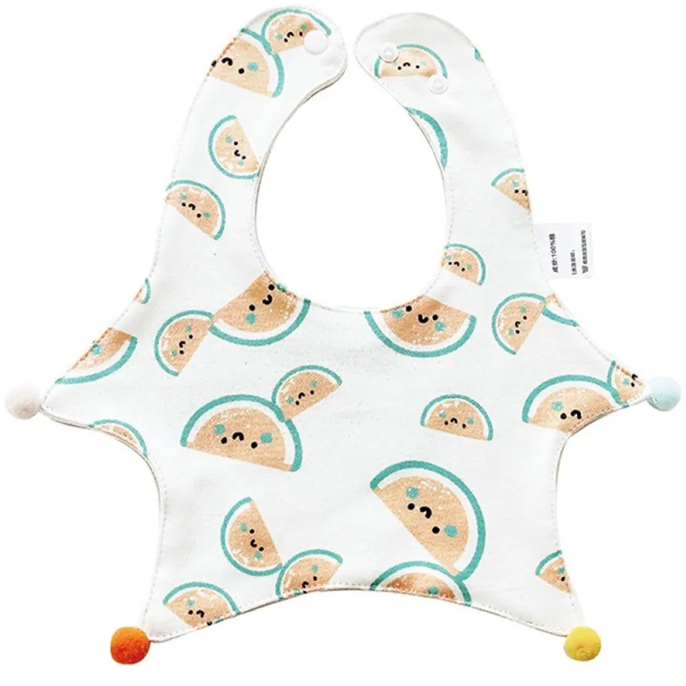 3PCS Baby Cartoon Printed Cute Soft Bibs Baby Accessories Wholesale