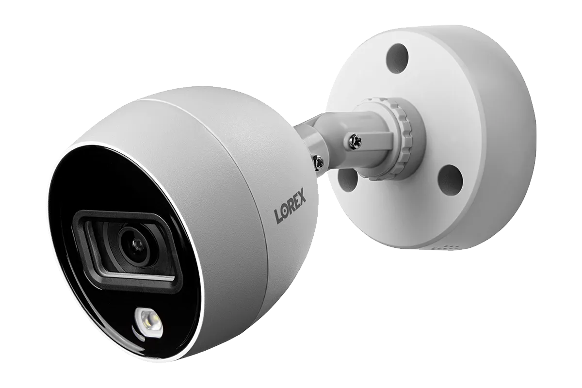 4K Indoor/Outdoor Camera 2-pack with Active Deterrence