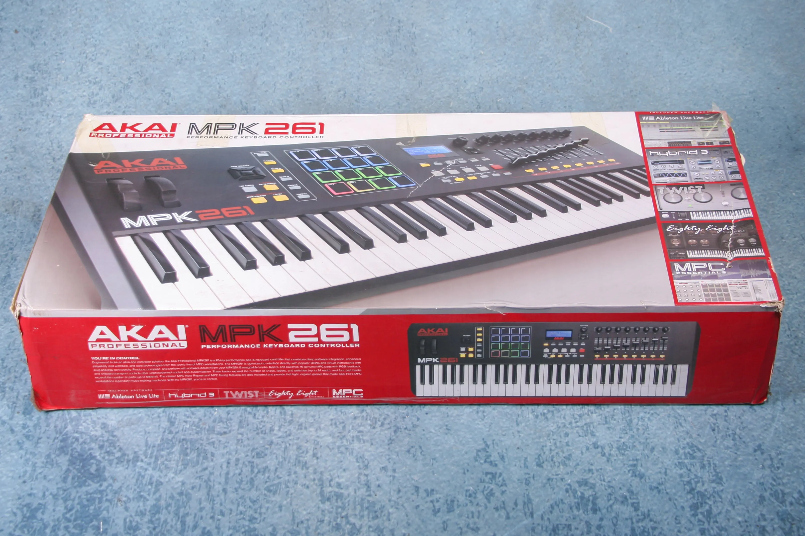 Akai MPK261 61 Key USB MIDI Keyboard Controller - Preowned