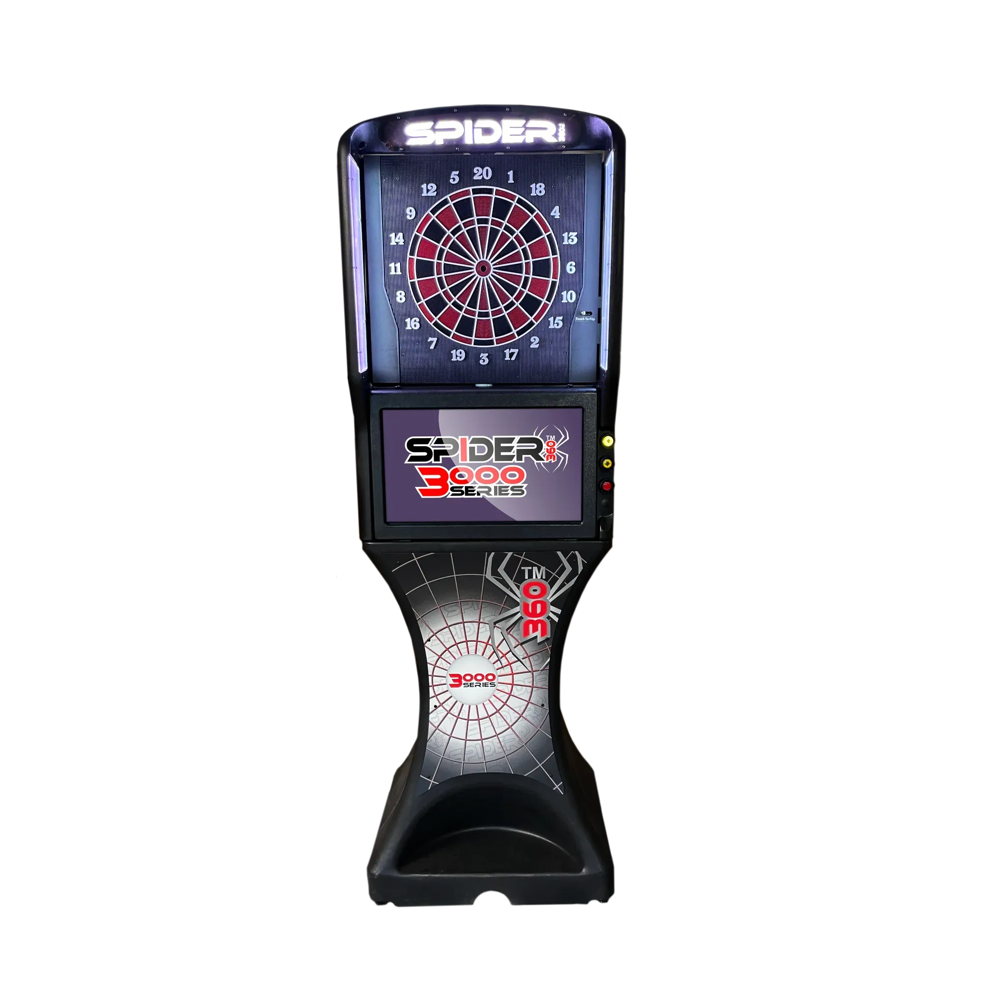 Arachnid Spider 360 3000 Series Premium Dual-Head Electronic Dartboard (Touch to Flip)