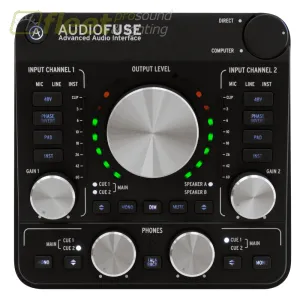 Arturia AUDIOFUSE REV2 Audio Fuse USB Audio Interface - Black