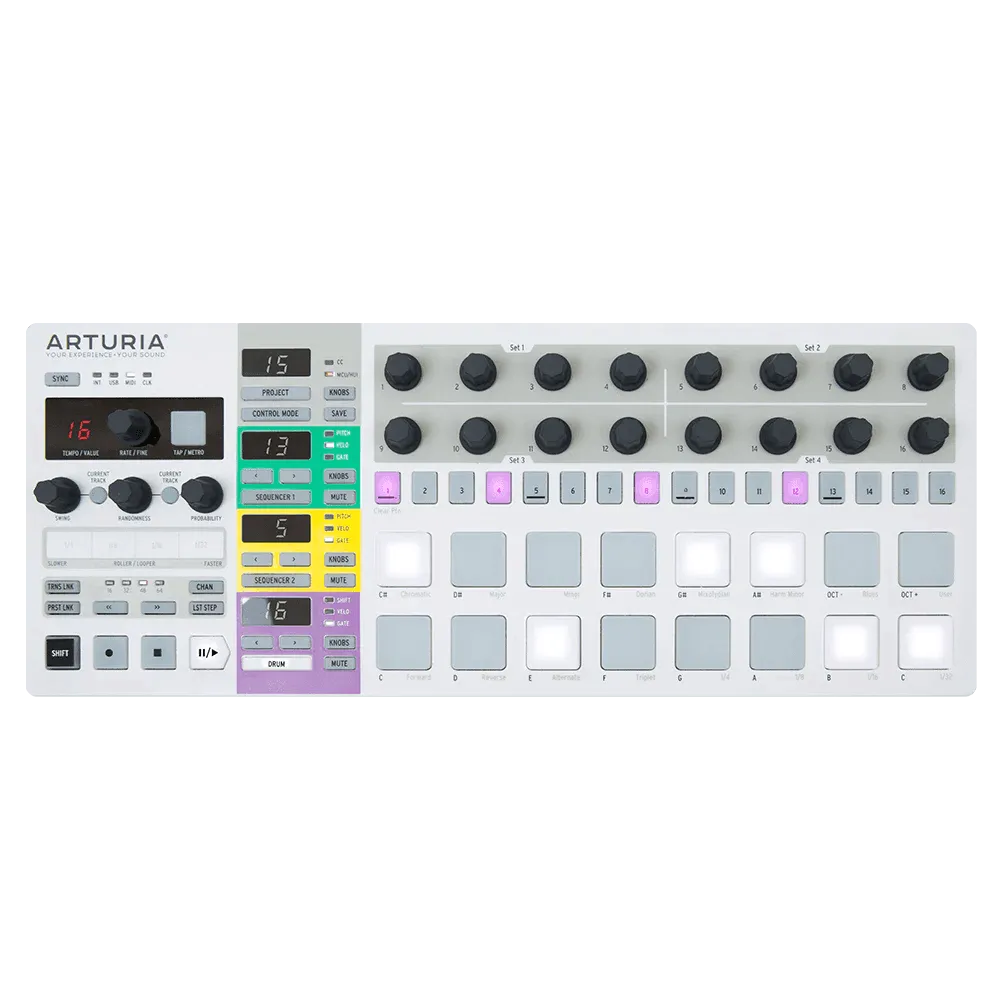 Arturia BeatStep Pro Controller & Sequencer - (Black Edition/White Edition)