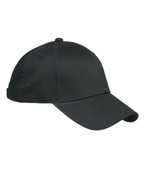 Big Accessories BX020 6-Panel Structured TwillCap