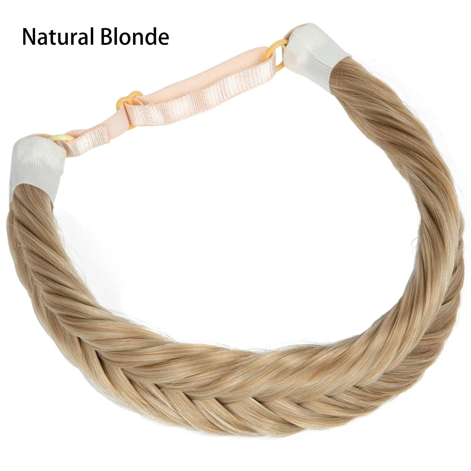 Bohemian Style Fishtail Braids Headband Hairpiece - Festival Accessories