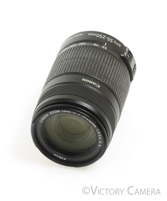 Canon EF-S 55-250mm f4-5.6 IS Telephoto Zoom Lens [EXC ]