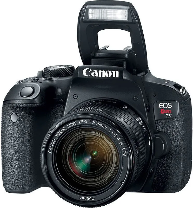 Canon EOS Rebel T7i DSLR Camera With 18-55mm Lens - 1894C002