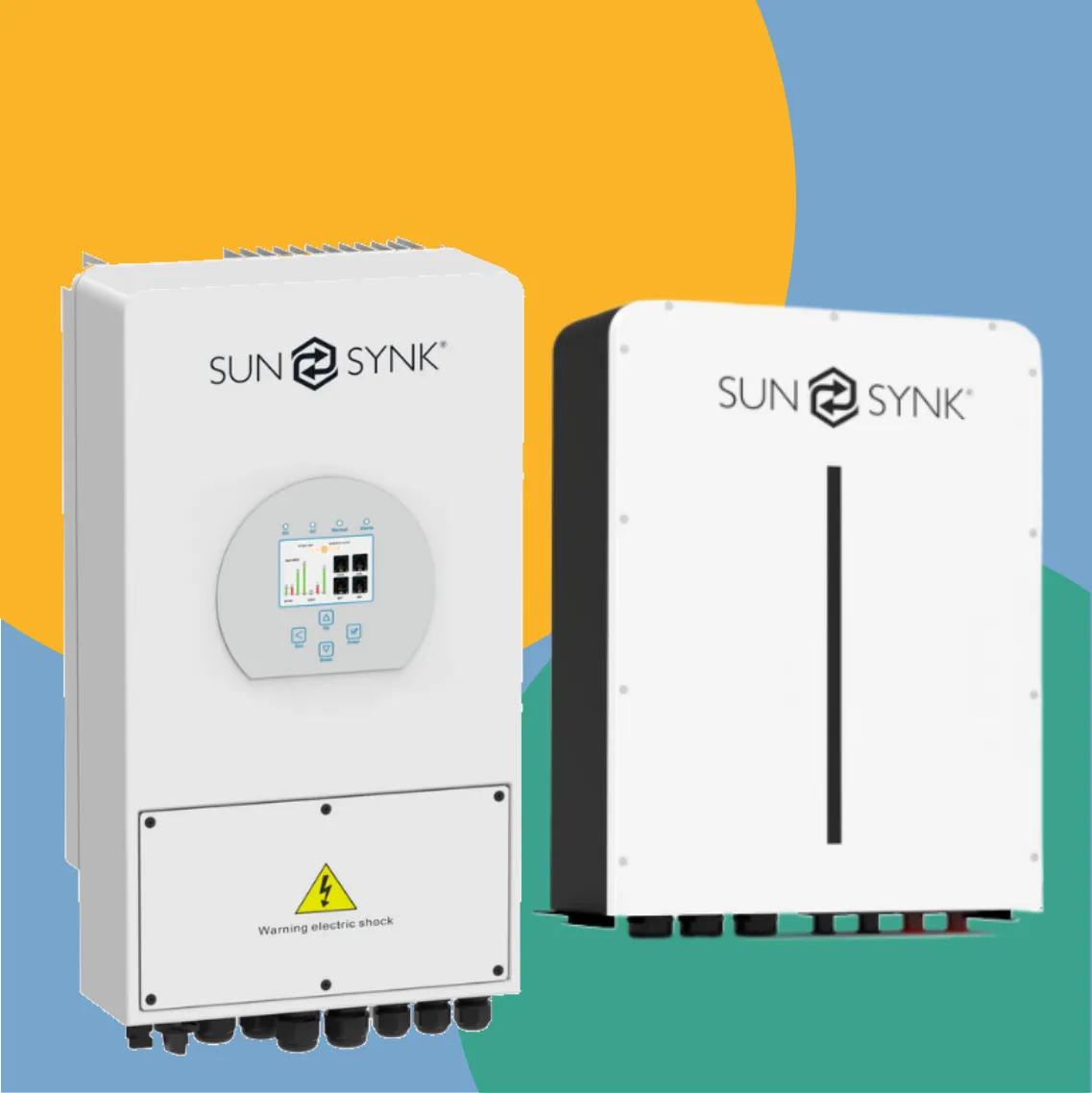 Combo SUNSYNK Inverter 5kW and SUNSYNK Battery 5.12kWh