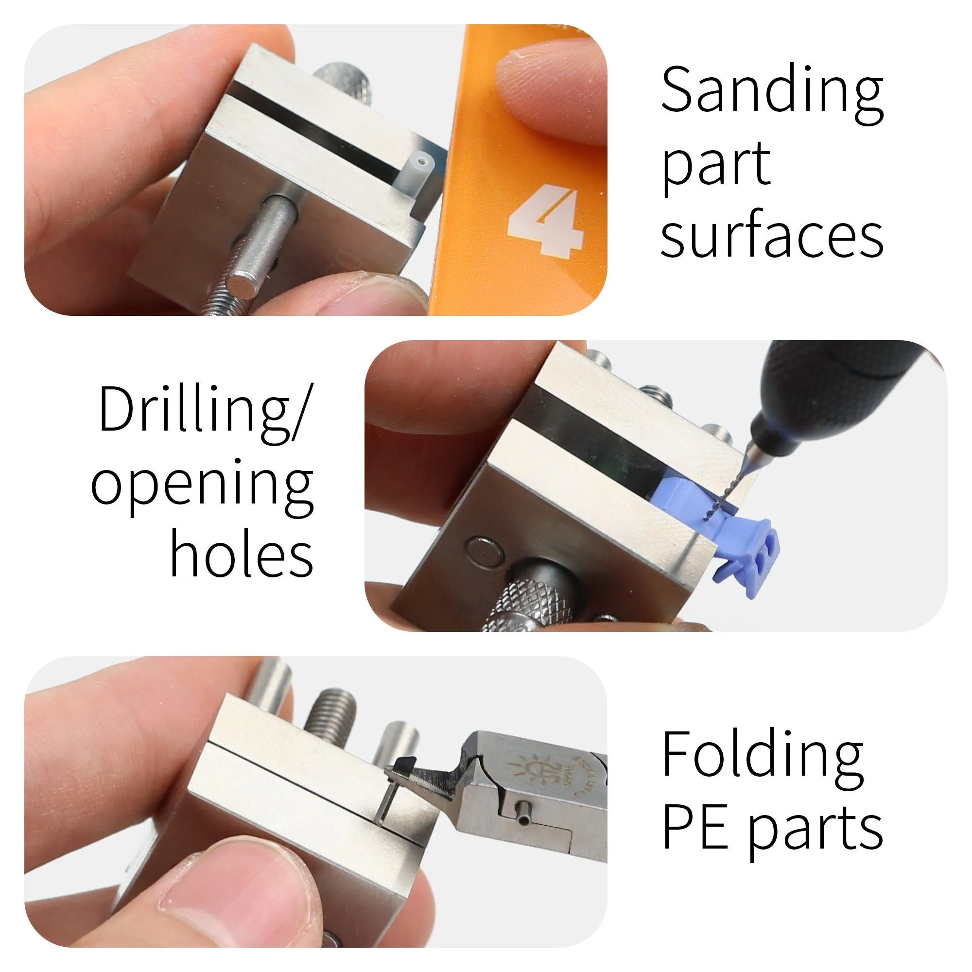 DSPIAE Stainless Steel Precision Mini Vise AT-MV