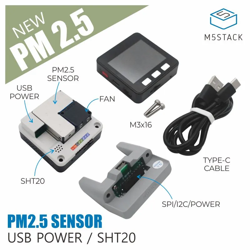 [EOL] PM2.5 Air Quality Kit (PMSA003   SHT20)