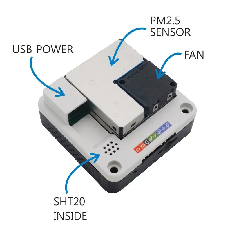 [EOL] PM2.5 Air Quality Kit (PMSA003   SHT20)