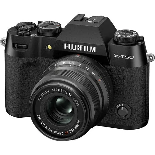 FUJIFILM X-T50 Mirrorless Camera (Black)