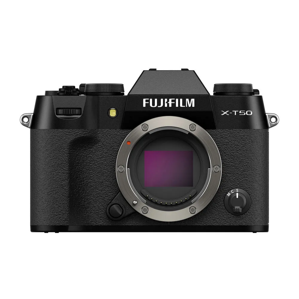 FUJIFILM X-T50 Mirrorless Camera (Black)