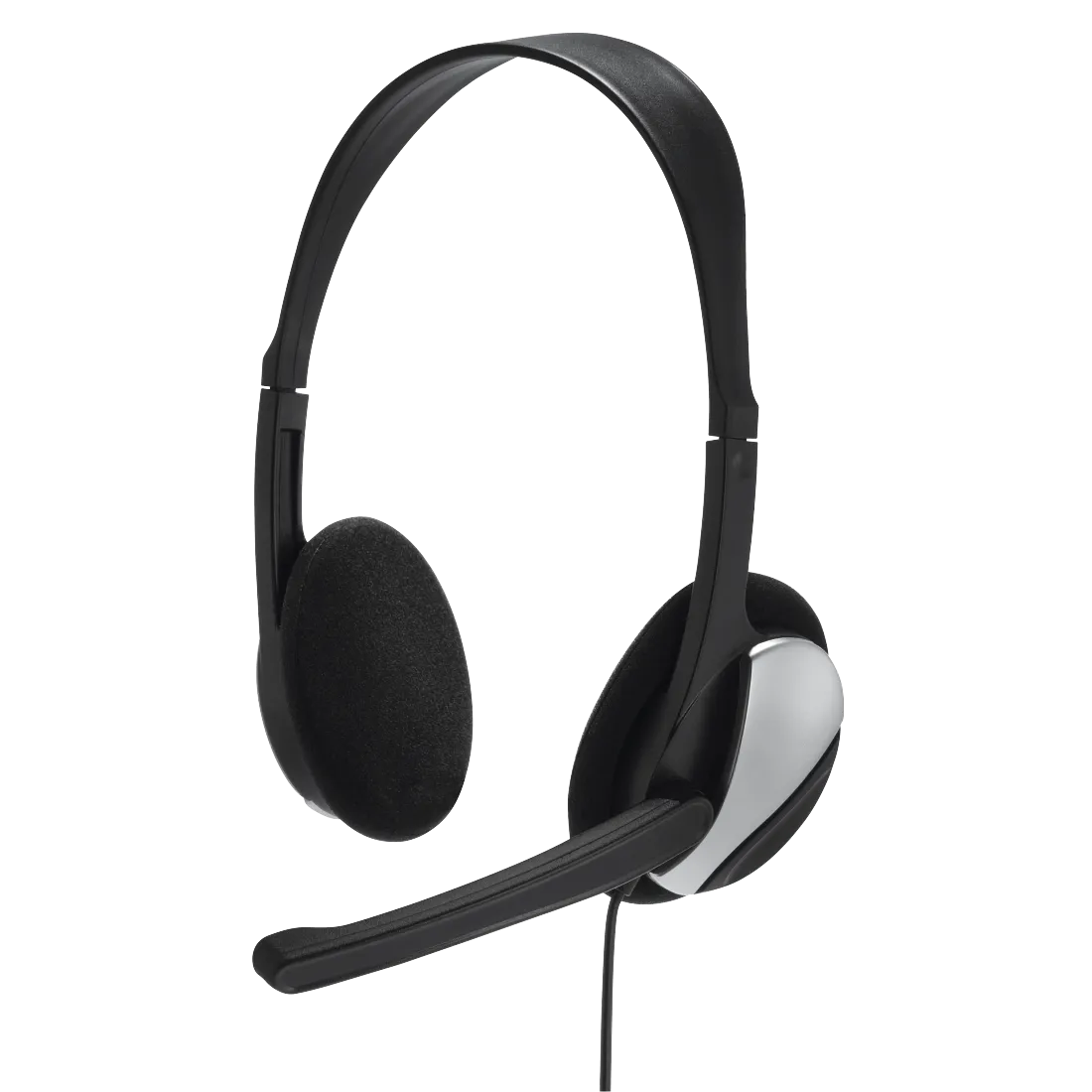 Hama HS-P100 Over-Ear PC Office Wired Headset - Black | 303554