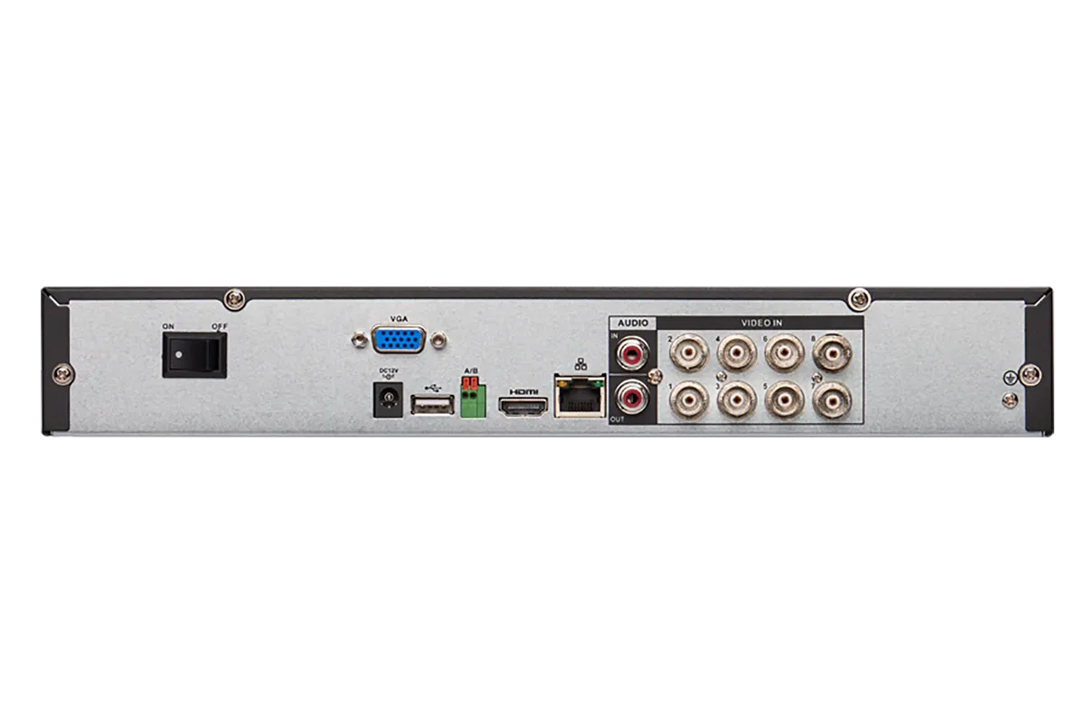 HD DVR Security System with 1080p Ultra-Wide Viewing Cameras & Lorex Cloud Connectivity