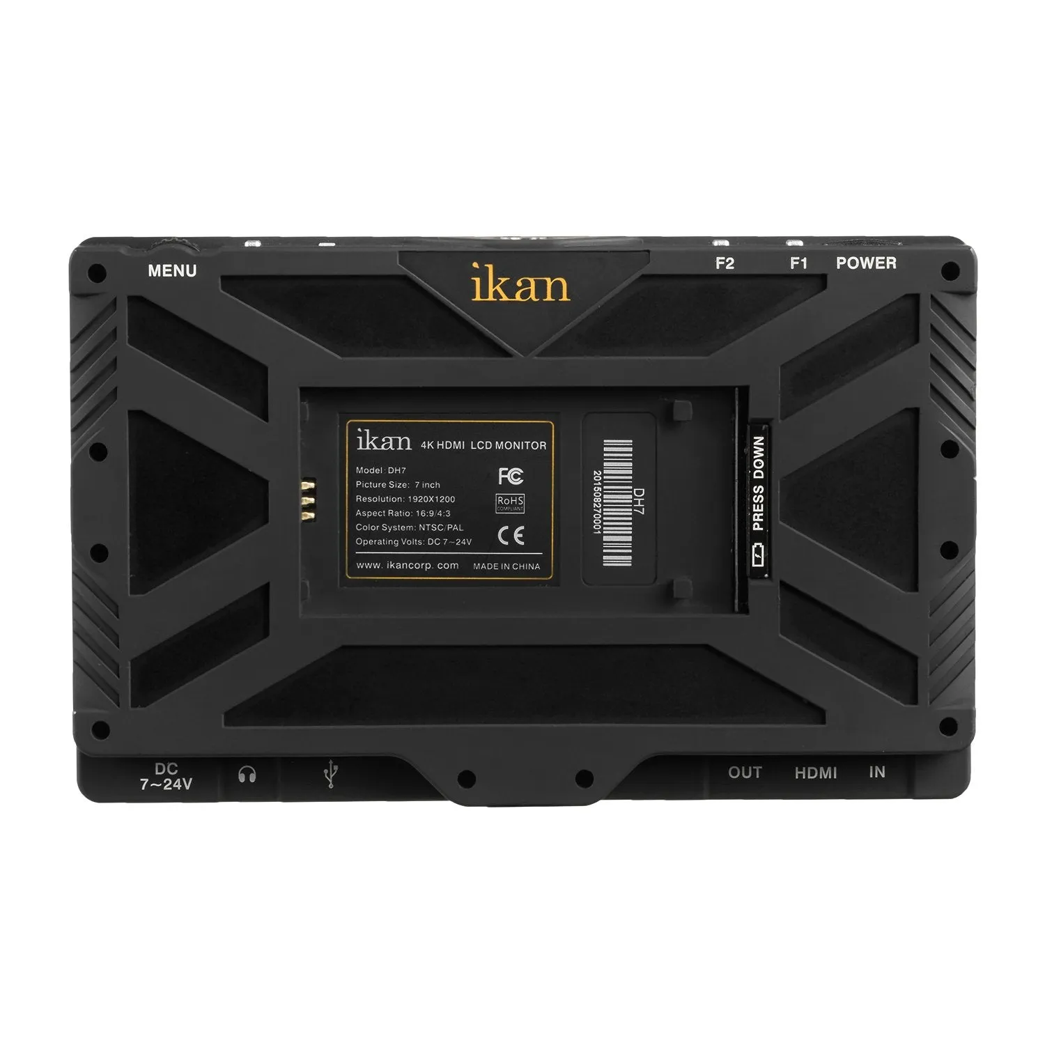 ikan DH7 7" Full HD HDMI Monitor with 4K Signal Support