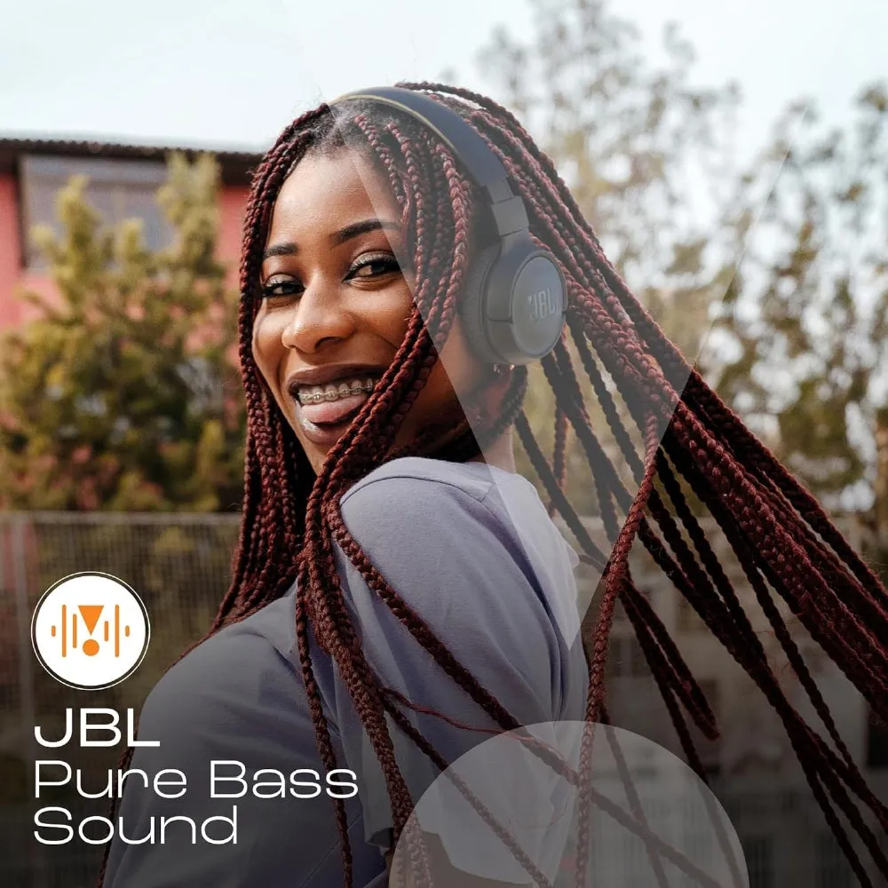 JBL TUNE 520BT / 510BT Wireless on-ear headphones | Built-in Microphone | Pure Bass Sound | Multi-point connections | Foldable | Ask Siri | Hey Google