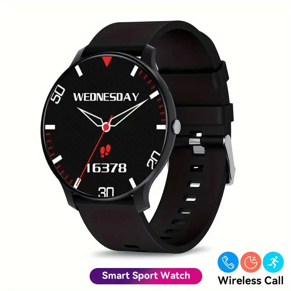 LAXASFIT Smart Watch 1.46 “HD BT Talking Smart Watch Men Women Pedometer 100  Sport Mode IP68 Waterproof Fashion Smart Watch