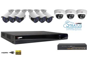 LNR300 Series 16-Channel Security NVR with HD IP Cameras