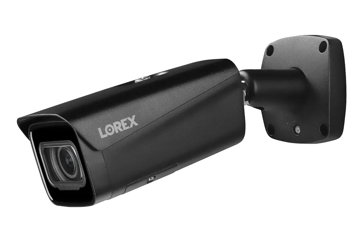 Lorex 4K (16 Camera Capable) 4TB Wired NVR System with Nocturnal 4 Smart IP Bullet Cameras Featuring Motorized Varifocal Lens, Vandal Resistant and 30FPS Recording