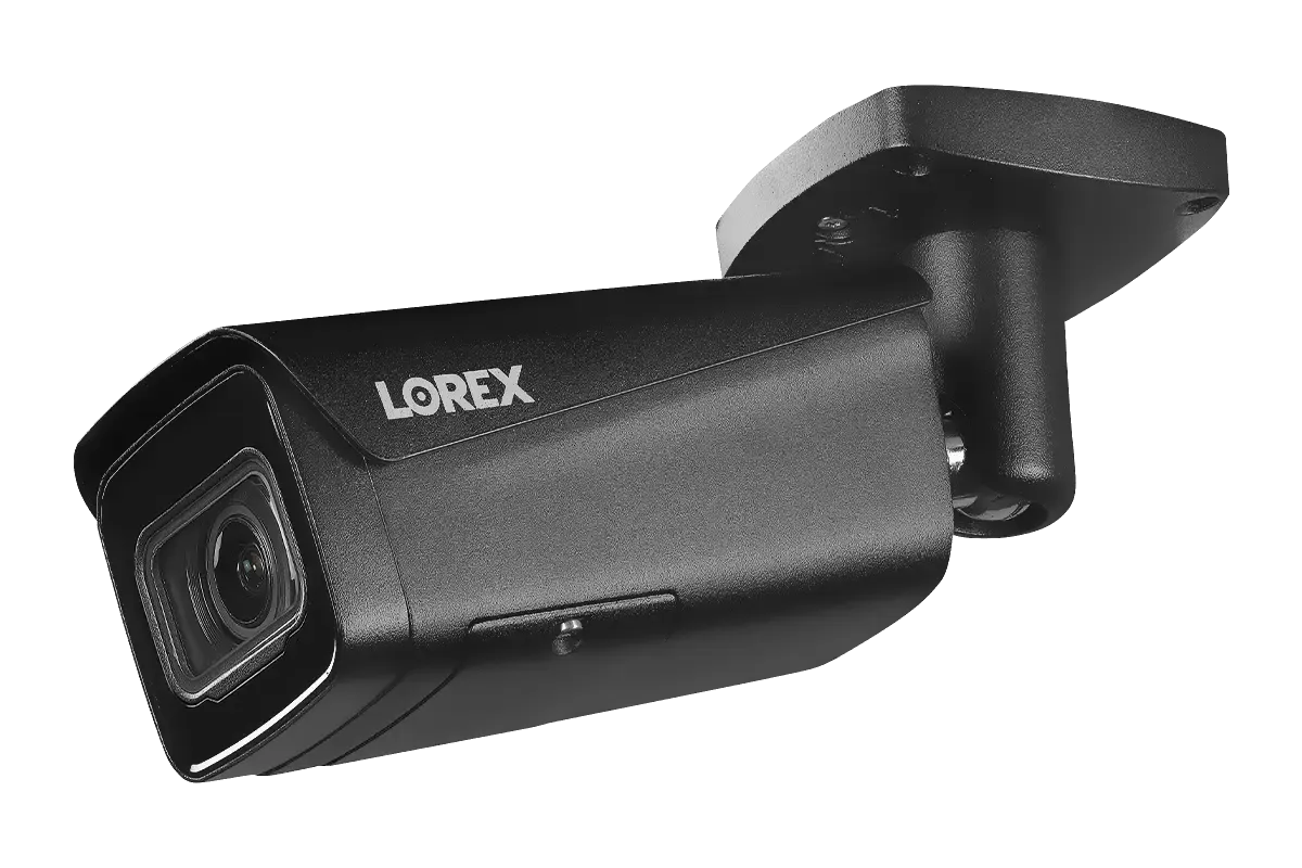 Lorex 4K (16 Camera Capable) 4TB Wired NVR System with Nocturnal 4 Smart IP Bullet Cameras Featuring Motorized Varifocal Lens, Vandal Resistant and 30FPS Recording