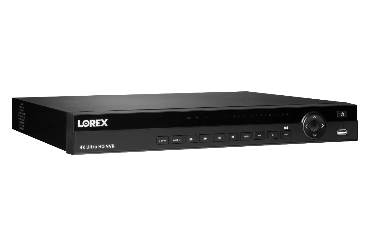 Lorex 4K (16 Camera Capable) Elite Series 4TB NVR