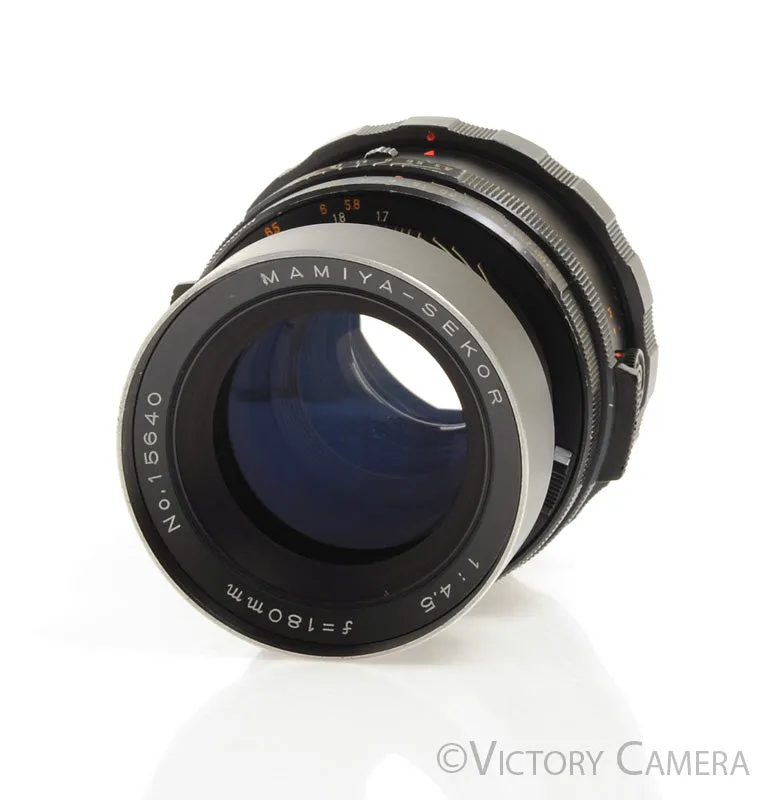 Mamiya RB67 180mm f4.5 Portrait Lens [EXC-]