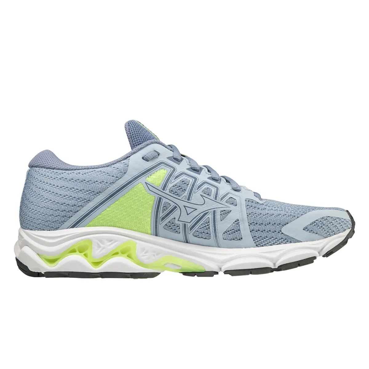 Mizuno Wave Equate 6 Womens | Subduedb/white/neolime