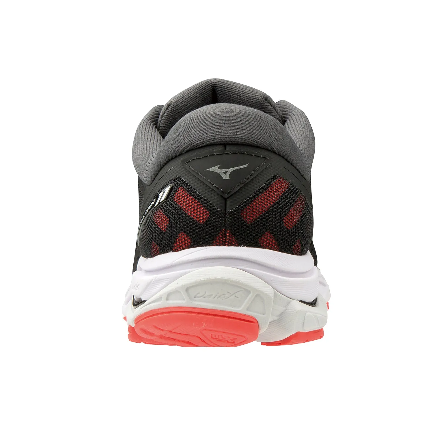 Mizuno Wave Ultima 11 Womens | Black/White/Fierycoral