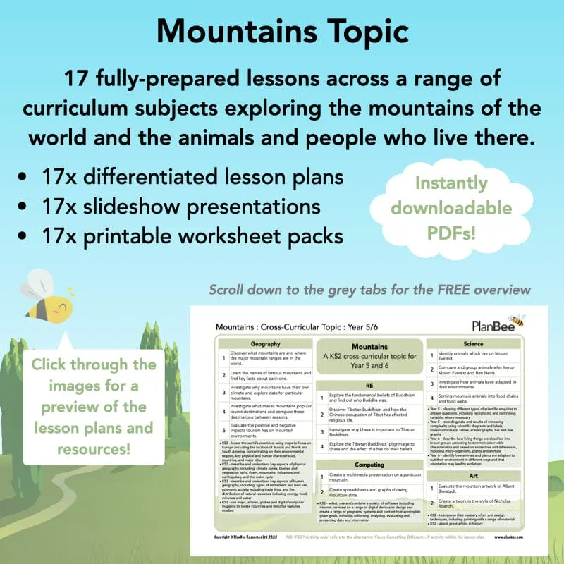 Mountains Topic