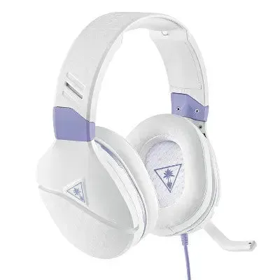 Open Box - Turtle Beach Recon Spark Wired Gaming Headset for Nintendo Switch/Xbox One/Series X|S/PlayStation 4/5 - White/Purple