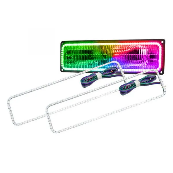 Oracle LED Headlight Halo Kit Chevy Blazer (1992-1994) Multicolored