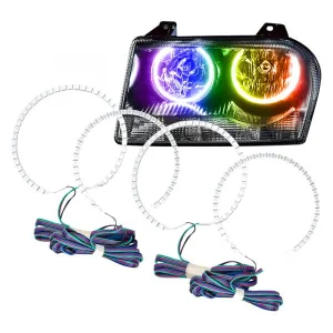 Oracle LED Headlight Halo Kit Chrysler 300 Base Touring (2005-2010) Multicolored