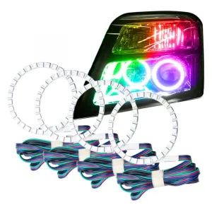 Oracle LED Headlight Halo Kit GMC Terrain (2012-2013) Multicolored