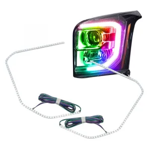 Oracle LED Headlight Halo Kit GMC Yukon (2015-2018) Multicolored