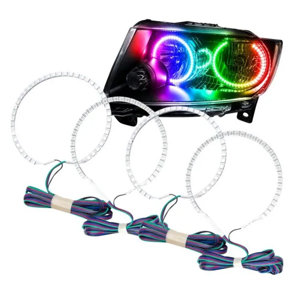 Oracle LED Headlight Halo Kit Jeep Grand Cherokee (2011-2013) Multicolored