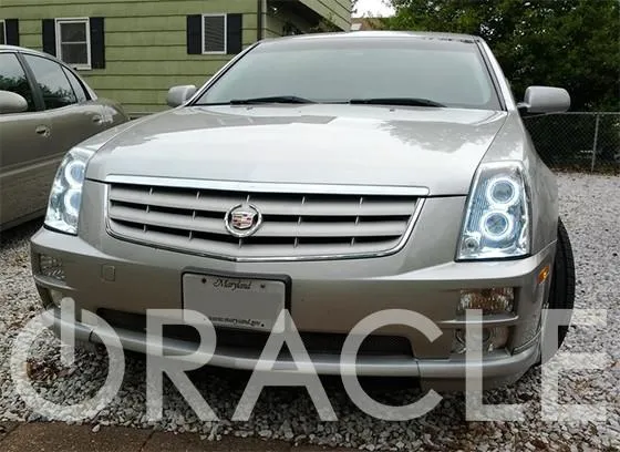 Oracle LED Headlight Halo Rings Cadillac STS (2005-2012) Multicolored RGB