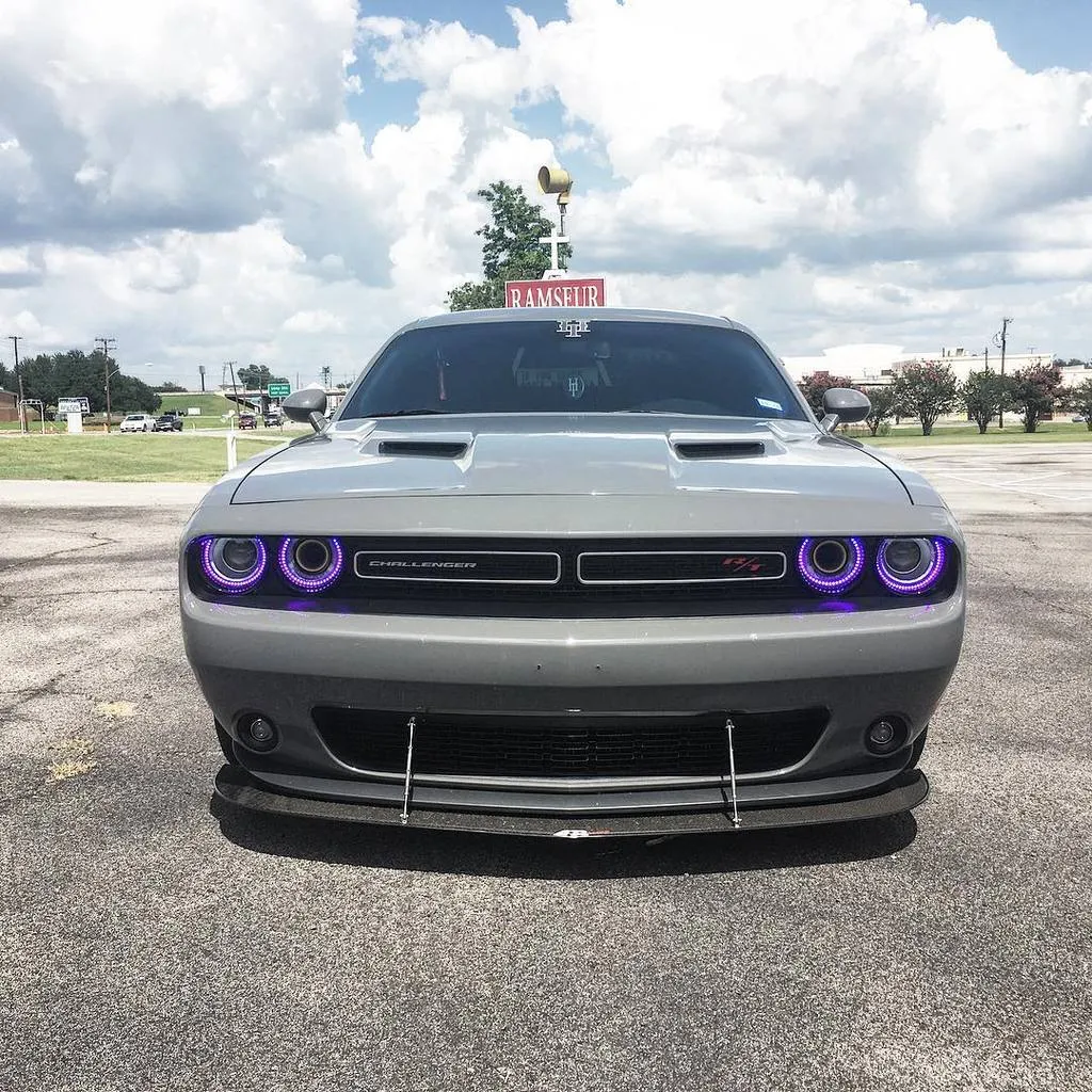 Oracle LED Headlight Halo Rings Dodge Challenger (2015-2023) White / ColorShift RGB