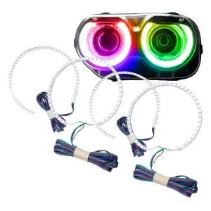 Oracle LED Headlight Halo Rings Dodge Challenger (2015-2023) White / ColorShift RGB