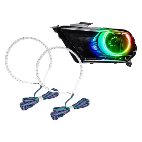 Oracle LED Headlight Halo Rings Ford Mustang (2010-2012) Multicolored