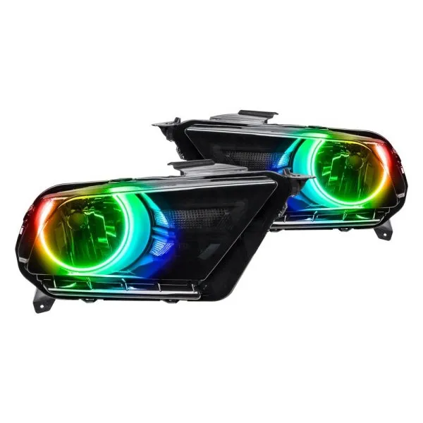 Oracle LED Headlight Halo Rings Ford Mustang (2010-2012) Multicolored