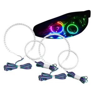 Oracle LED Headlight Halo Rings Hyundai Genesis (2009-2010) Multicolored RGB