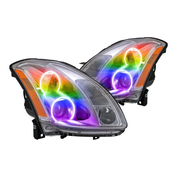 Oracle LED Headlight Halo Rings Nissan Maxima (2004-2006) Multicolored RGB