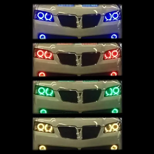 Oracle LED Headlight Halo Rings Pontiac G8 (2008-2010) Multicolored RGB