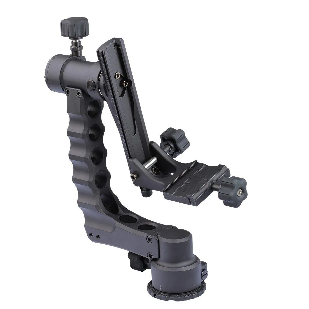 ProMediaGear Katana Gimbal Tripod Head - Black