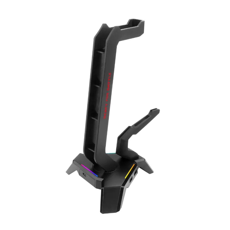 Redragon Sceptre Elite Rgb Gaming Headset Stand And Mouse Bungee - Black